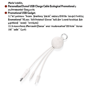 Cavo di Ricarica USB Personalizzato Dumof, Gadget Promozionali Ecologici - Product Image 2