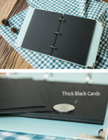 Organizador de carpeta de 3 anillas Vintage profesional, anillos de 2 pulgadas, tamaño A4, hoja de 8,5 "X 11", cubierta de cuero, cuaderno de hojas sueltas de tapa dura