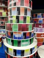Emballage de parfum de luxe personnalisé, étiquettes adhésives rectangulaires imperméables avec logo, impression numérique pour parfum
