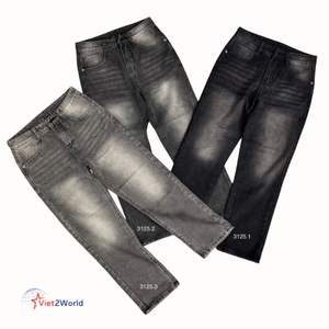 กางเกงยีนส์ผู้ชายทรงสามมิติรุ่นใหม่ เนื้อผ้ามีเท็กซ์เจอร์สูง ทรงเอวกลาง สไตล์ลำลองสำหรับเดินทาง ใส่ได้ทั้งฤดูร้อนและฤดูหนาว - Product Image 5