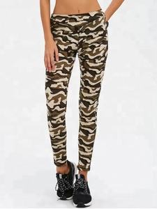 Nouveau doux Polyester taille haute sport personnalisé entraînement Yoga pantalon Leggings pour femmes Gym Fitness Leggings avec poche 2025 - Product Image 3