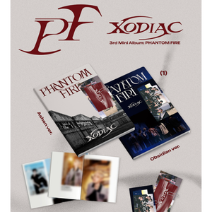 XODIAC - PHANTOM FIRE 3er Mini Álbum Versión Photobook (Ashen / Obsidian) - Product Image 1