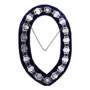 Collier de chaîne pour officiers de l'arche royale, régalia de la franc-maçonnerie, collier avec chaîne et bijoux de haute qualité - Product Image 3