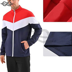 Chaqueta de chándal para hombre, Sudadera ligera con cremallera completa para exteriores, chaqueta de Golf informal de manga larga a la moda, prendas de vestir exteriores versátiles - Product Image 2