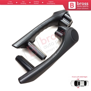 Manija Interior de Puerta Delantera BDP794 Negra Izquierda Derecha para Megane MK2 2002-2009 7701475315 7701475316 - Product Image 5