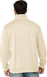 Top qualité hommes quart Zip pull col rond décontracté sweats à manches longues - Product Image 4