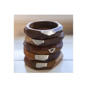 Artisan Made Waterproof Wooden Bangles for Women Smooth Finish Customizable Ethnic Jewelry Accessory for Business Gifts Boutique - Product Image 3