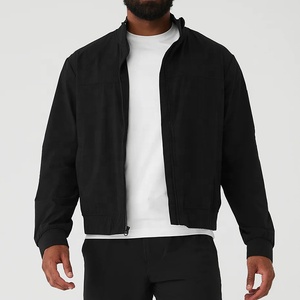 Venta al por mayor de chaquetas de invierno casuales de los hombres más tamaño con calefacción al aire libre cortavientos y bombardero en chaqueta de diseño liso - Product Image 4