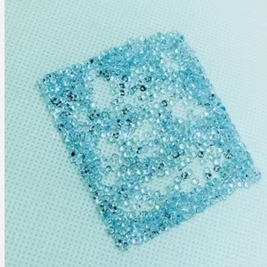 Vente en gros de topaze bleu ciel naturelle taillée brillant de 2.75mm pierre précieuse à facettes de haute qualité certifiée IGI-par pièce - Product Image 5