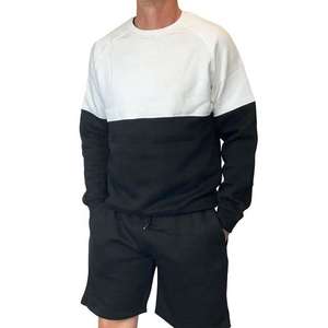 Conjunto de Sudadera y Pantalones Cortos a Juego para Hombre, Ropa Deportiva Informal de Verano, Proveedor de Fábrica con Etiqueta Privada OEM Personalizada - Product Image 4