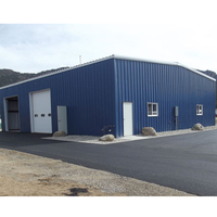 Entrepôt modulaire en acier avec murs de séparation personnalisable pour le stockage multizone Atelier de stockage pharmaceutique portable