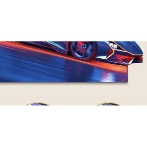 TV LED Smart Ultra-Sottile da 85 Pollici 1080p Full HD con Design Senza Cornice in Metallo Nero - Product Image 1