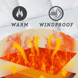 Blouson aviateur imperméable pour hommes et femmes avec options de logo personnalisé Doublure épaisse et protection durable contre le froid - Product Image 5