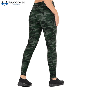 Leggings de Yoga de Alta Calidad para Mujer, Resistentes a Desgarros, Cintura Alta, Colores Personalizados, Servicio OEM, Raccoon Sports - Product Image 2