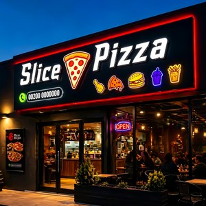 Custom Led Business Sign Board Outdoor Signage Custom Led Signs For Business Sign For Smoke Shop Shopping Mall