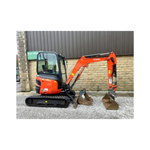 Máquina excavadora Kubota, 1 tonelada, 2 toneladas, diésel, hidráulica, pequeña, Micro, sobre orugas, Bagger, Mini - Product Image 5