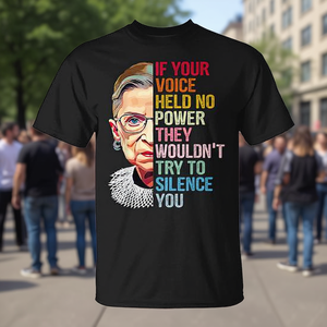 Si votre voix n'avait pas de pouvoir, ils n'essaiereraient pas de vous silencer T-Shirt - Product Image 3