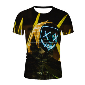เสื้อยืดคอกลมผ้าคอตตอนเสื้อยืดผ้าฝ้าย230 100% GSM เสื้อระบายอากาศ - Product Image 1