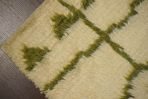 Stylish Modern Handmade Bohemian Wool Rug Best Quality Handwoven Geometric Pattern Washable for Home Decor - Product Image 4