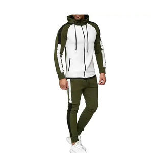 Chándal Deportivo con Cremallera para Hombre, Ropa Deportiva Personalizada para Gimnasio, Diseño Nuevo y Atractivo, Colores Sólidos, Precio Bajo, Chándales de Entrenamiento de Invierno - Product Image 1