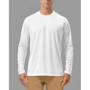 Rashguard d'entraînement pour homme, manches longues, léger, respirant, tissu extensible, anti-UV, séchage rapide, confort athlétique - Product Image 4