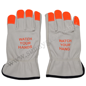 High Quality Cow/Goatskin Grain Leather <b>Driver</b> <b>Gloves</b> Leather Work <b>Gloves</b> for Men General Purpose <b>Gloves</b> - Product Image 1