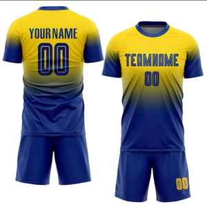 Gran oferta Unisex de alta calidad, ropa de fútbol personalizable, mejor precio, uniforme de equipo lavado, etiquetas personalizadas originales, OEM para adultos - Product Image 3