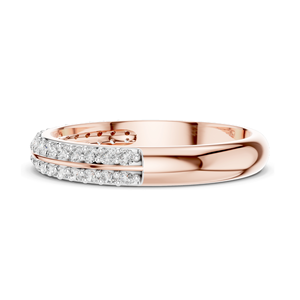Bague pour femme en diamant de laboratoire de 0,304 carats, clarté VVS-VS, technologie CVD, or 18 carats, 14 carats, 10 carats et argent 925, rose, jaune - Product Image 4