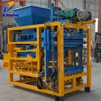 Machine à blocs creux QT4-25, machine automatique de fabrication de briques en béton, prix de la machine, ligne de production automatique de briques en ciment