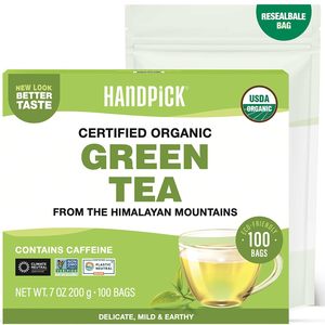 ชาเขียวออร์แกนิกแบบซอง HANDPICK - ชาซองรักษ์โลก 100 ซอง - Product Image 3