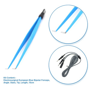 คีมไบโพลาร์มุมตรงสไตล์ยุโรปพื้นฐานของเครื่องมือผ่าตัด - Product Image 5