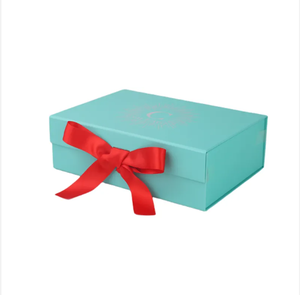 Customizable <b>Black</b> Collapsible Kraft Ribbon Carton Reverse Tuck End Folding Gift <b>Boxes</b> UV Wholesale Magnetic Recycled Materials - Product Image 6