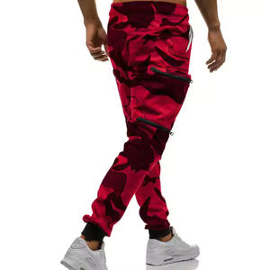 Pantalones deportivos de algodón de cintura alta con estampado de logotipo personalizado para hombre, pantalones de chándal de cintura media informales con sublimación de talla XL de alta calidad - Product Image 6