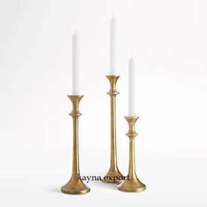 Classic Metal <b>Candle</b> Stand for Home Decor and Restaurant Table Decoration <b>Black</b> Finished Different Sizes <b>Candle</b> Stand - Product Image 4