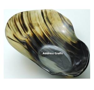 Tazón de Cuerno de Búfalo Natural de Estilo Vintage, 8 Pulgadas, Ligero, Duradero, Ecológico, Sin Plomo, para Servir en Fiestas y Hoteles - Product Image 2