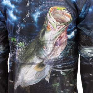 Camiseta Polo de Pesca de Manga Larga de Secado Rápido, Material Personalizado 100% Poliéster de Alta Calidad, Transpirable, Diseño por Sublimación - Product Image 6