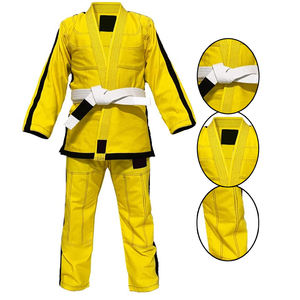 ชุดยูโด BJJ แบบพกพา คุณภาพดี ดีไซน์ใหม่ ระบายอากาศได้ดี พร้อมโลโก้ด้านหน้า ผลิตจากผ้าฝ้าย 100% น้ำหนักเบา ทนทาน เหมาะสำหรับการฝึกซ้อม - Product Image 4