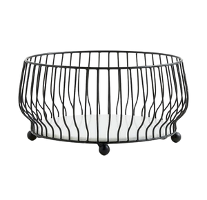 Farmhouse Decor Laundry <b>Metal</b> Wire <b>Storage</b> <b>Basket</b> Custom Made <b>Storage</b> <b>Basket</b> With Handles Iron Wire Fruit <b>Storage</b> <b>Basket</b> - Product Image 5