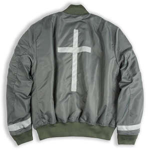 Chaqueta Bomber Moderna para Hombre Estilo Americano, Nueva, Manga Larga, Duradera, Bordado Frontal, Impermeable, Cortavientos, Talla XS, Invierno - Product Image 4