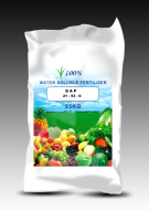 ANDA DAP Diammonium Phosphate 21-53-0 Pupuk GB/T10205-2009 Kelas Pertanian Bubuk Kristal Putih Halus 100% Larut dalam Air