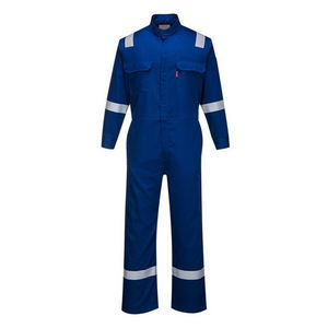 Overol ignífugo, ropa de seguridad, uniforme de trabajo, venta al por mayor, seguridad reflectante de alta visibilidad, resistente al fuego, fabricado en Pakistán - Product Image 1