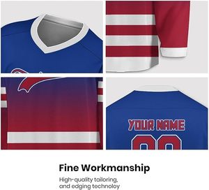 Happy Gilmore 18 <b>Men's</b> Hockey Jersey 1996 Adam Sandler Hip Hop Style Breathable 100% Polyester Solid Pattern Sizes <b>S</b>-XXXL" - Product Image 4