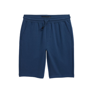 Treasure & Bond Pantaloncini estivi in pile denim blu navy per ragazzi, taglia S - Product Image 1