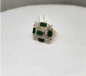 Anillo de Compromiso de Diamantes Naturales de 9K de Pureza Premium para Mujer, Chapado en Rodio, Certificación IGI, Exportación a Todo el Mundo - Product Image 3