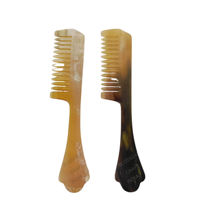 Peine de Cuerno Natural al por Mayor, Peine para Barba de Cuerno de Búfalo y Vaca, Herramienta de Salón Sostenible a Bajo Precio - Product Image 6