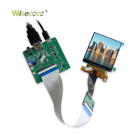 Écran TFT-LCD carré de 2,9 pouces 2160x2160 1058 PPI avec carte de commande pour HMD AR VR
