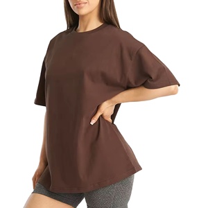 เสื้อยืดผู้หญิงสีพื้นเรียบง่าย พิมพ์ลาย คอกลม เสื้อแฟชั่นฤดูร้อนทรงหลวม เสื้อยืดลำลองสำหรับผู้หญิง ปี 2026 - Product Image 2