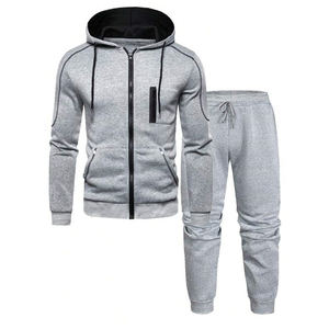 Chándal con logotipo personalizado de alta calidad, ropa de calle, sudaderas con capucha, sudaderas con capucha de lana, sudaderas con capucha de gran tamaño, chándal para hombre - Product Image 1