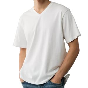 Camiseta Casual Holgada de 260G para Hombre y Mujer, Color Sólido, Manga Corta, Diseño Moderno de Verano, Pedido al por Mayor 2026 - Product Image 1