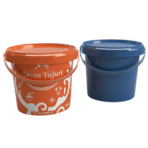 DYK4377 4.3L Disposable Luxury Yogurt <b>Tub</b> Tough Plastic Packaging - Product Image 5